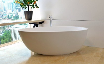 Spoon 2 Freestanding Solid Surface Bathtub (1)